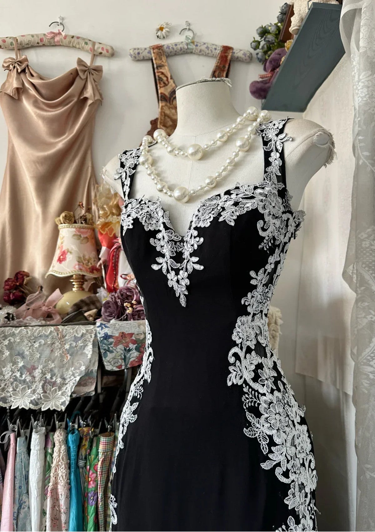 Beautiful Spandex with Lace Straps Long Formal Dress, Sweetheart Prom Dress Evening Dress
